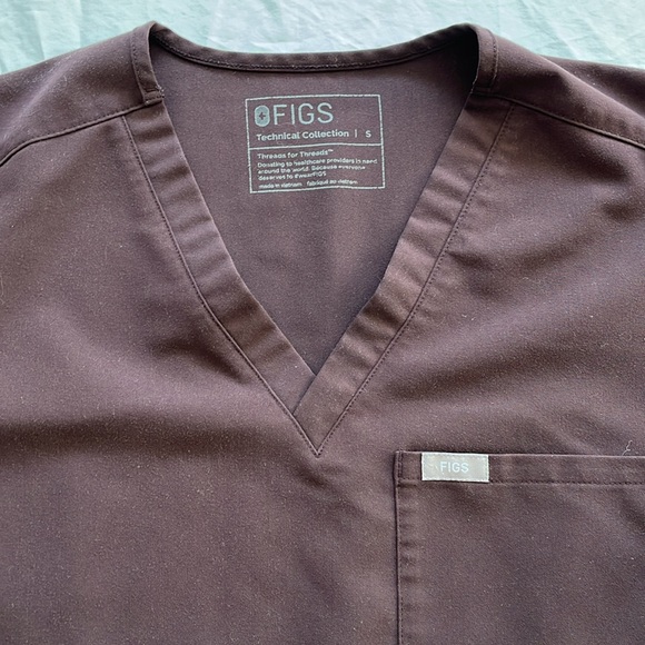 FIGS Espresso (SET) ☕️ Catarina scrub top S // Zamora scrub bottom XS - Picture 2 of 8